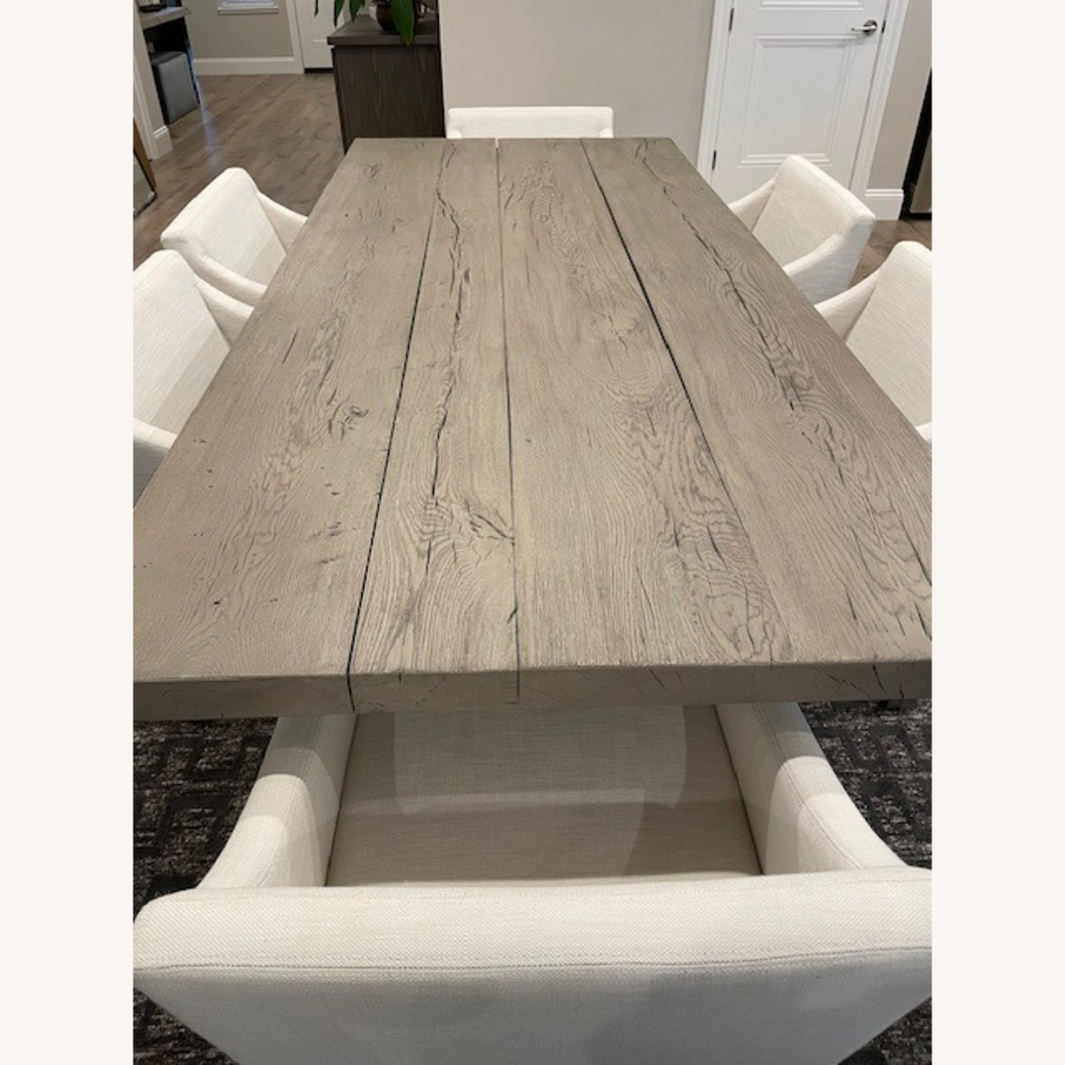 Restoration Hardware Dining Table and 6 Chairs - image-5