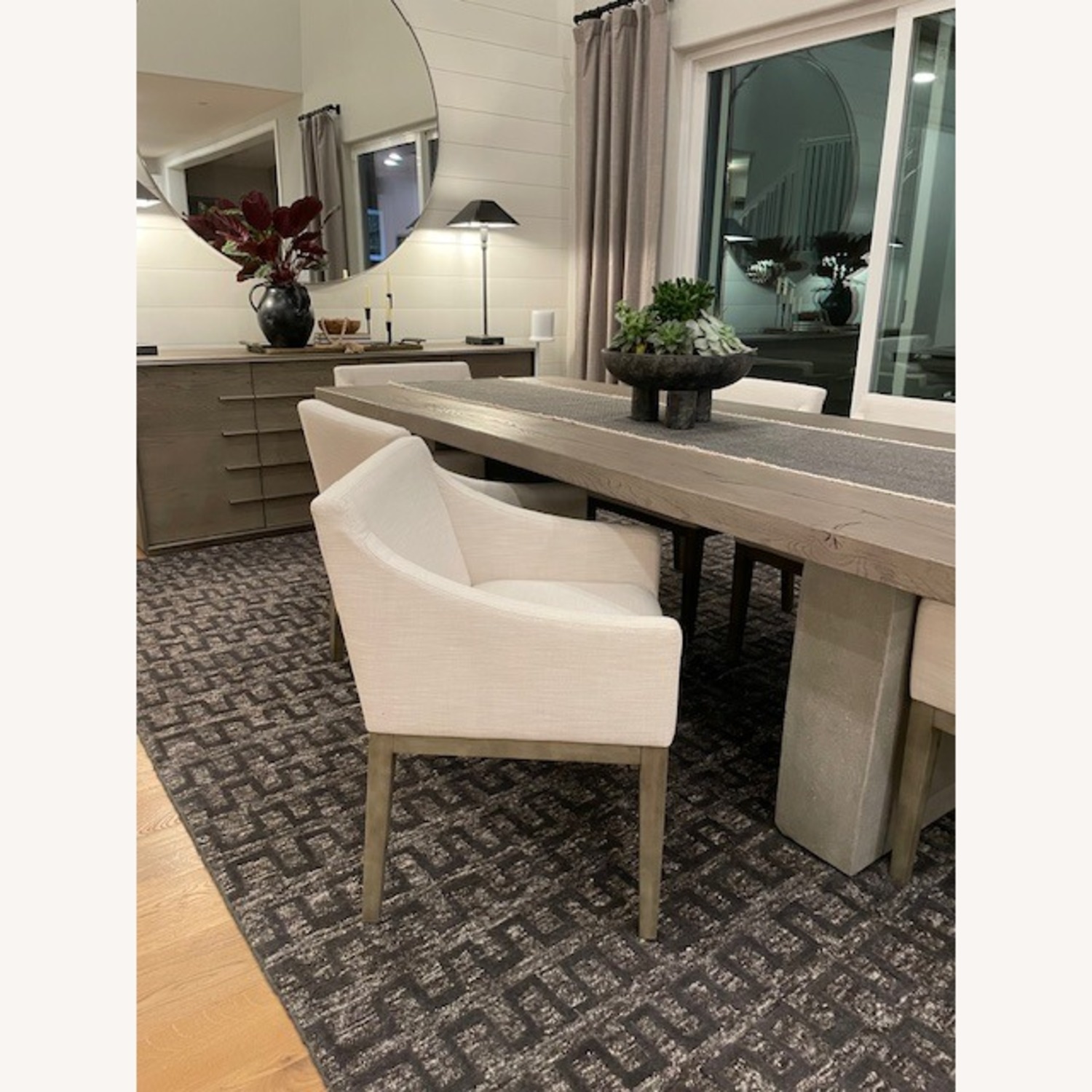 Restoration Hardware Dining Table and 6 Chairs - image-15