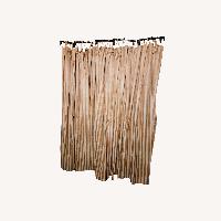 5 VTG '95 Spiegel Gold Stripe Curtains 84"x48"