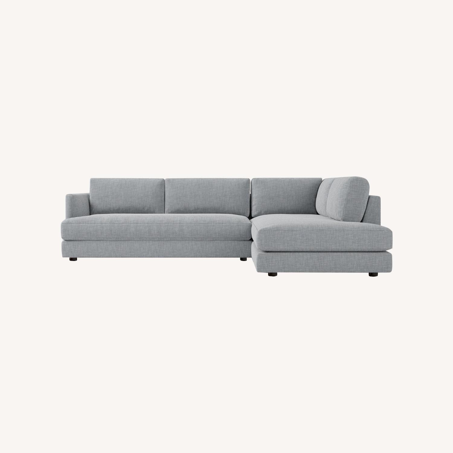 West Elm Haven Sofa With Chaise - image-0