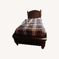 Aspen Home Dark Brown Wood Twin Bed