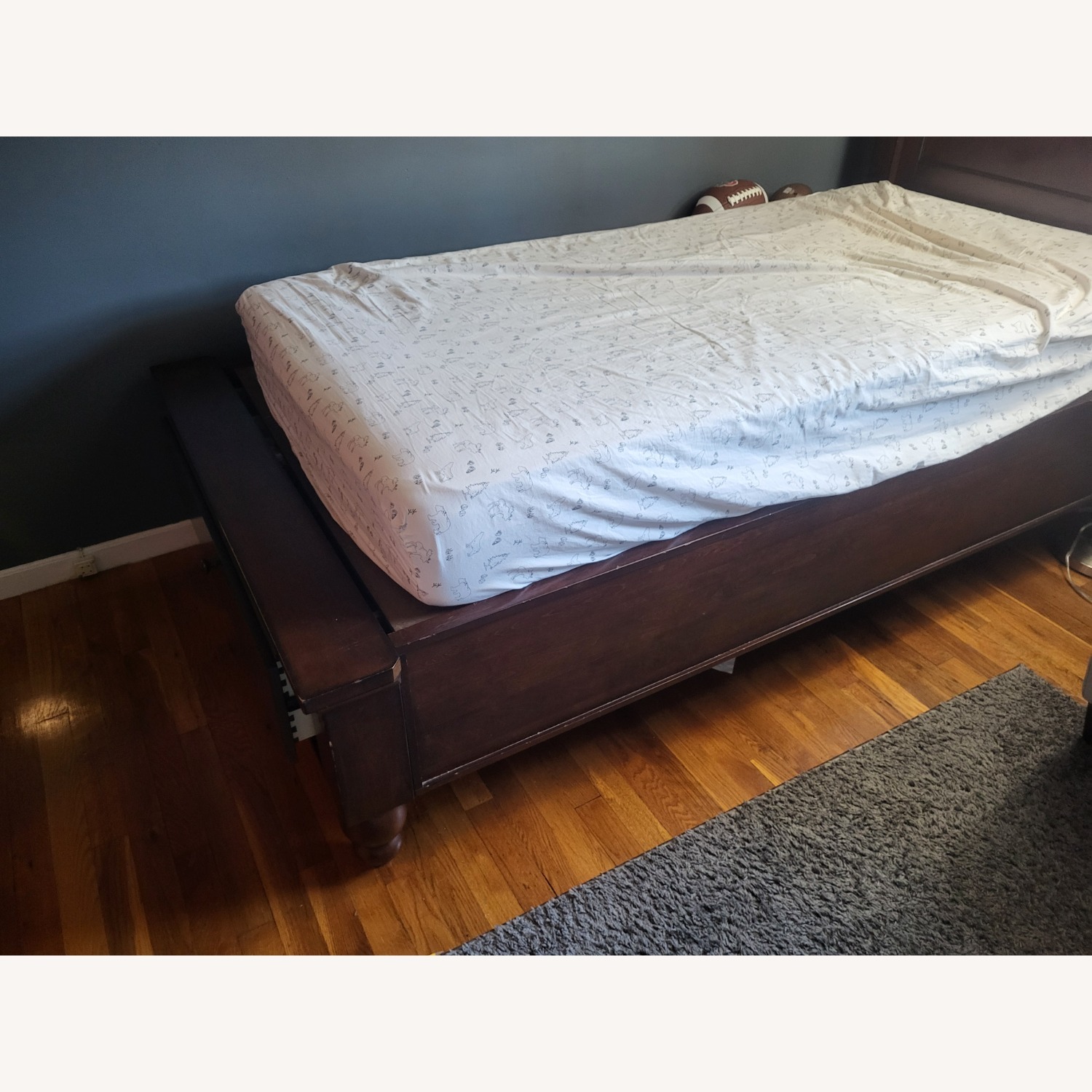 Aspen Home Dark Brown Wood Twin Bed - image-3