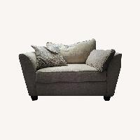 Lane Furniture Natural Fabric Chair and a Half