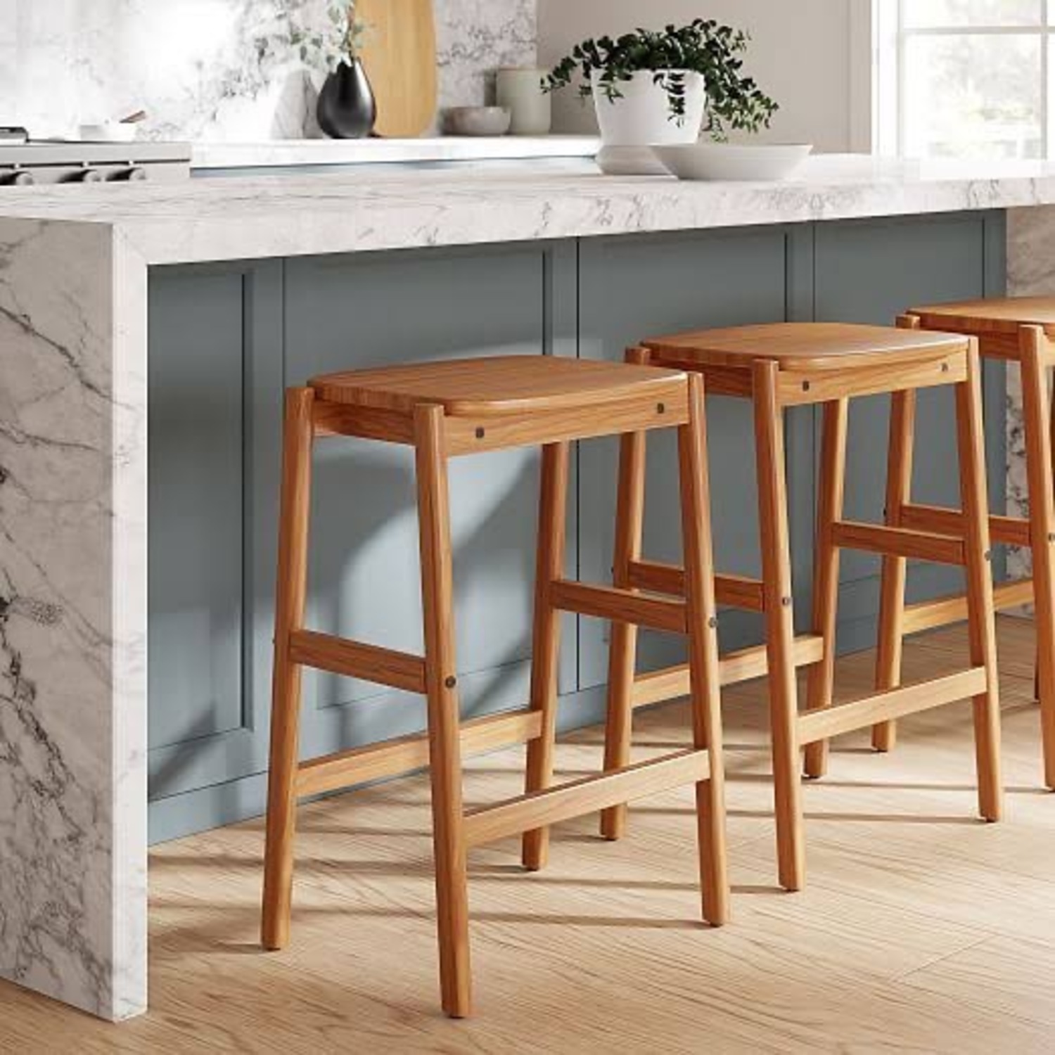 West Elm Lloyd Counter Stools - image-3
