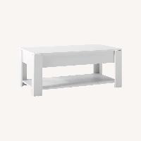 Lift Top Extendable Table With Storage