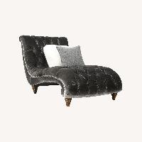 Raymour & Flanigan Duchess Fabric Chaise Lounge