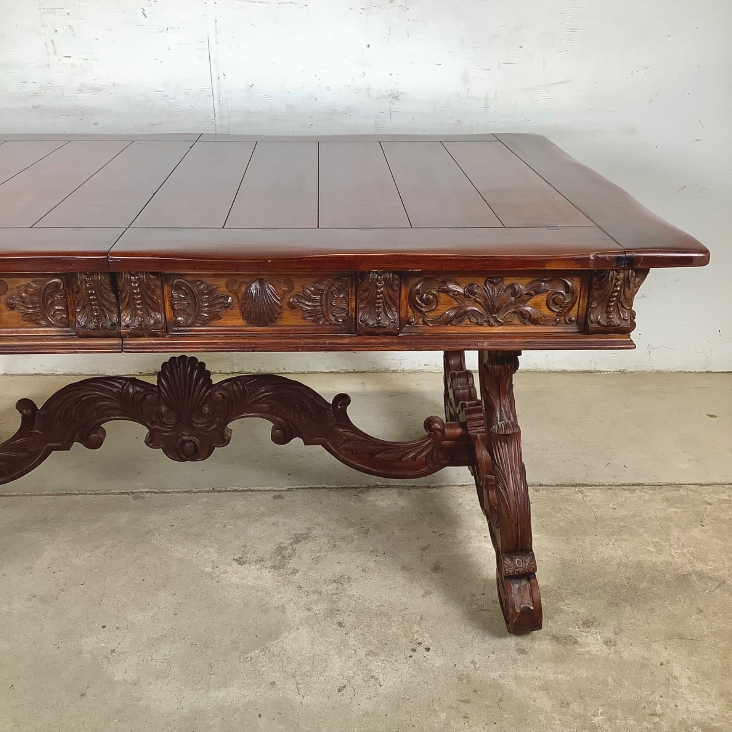 Spanish Revival Dining Table by Berkey & Gay - image-14