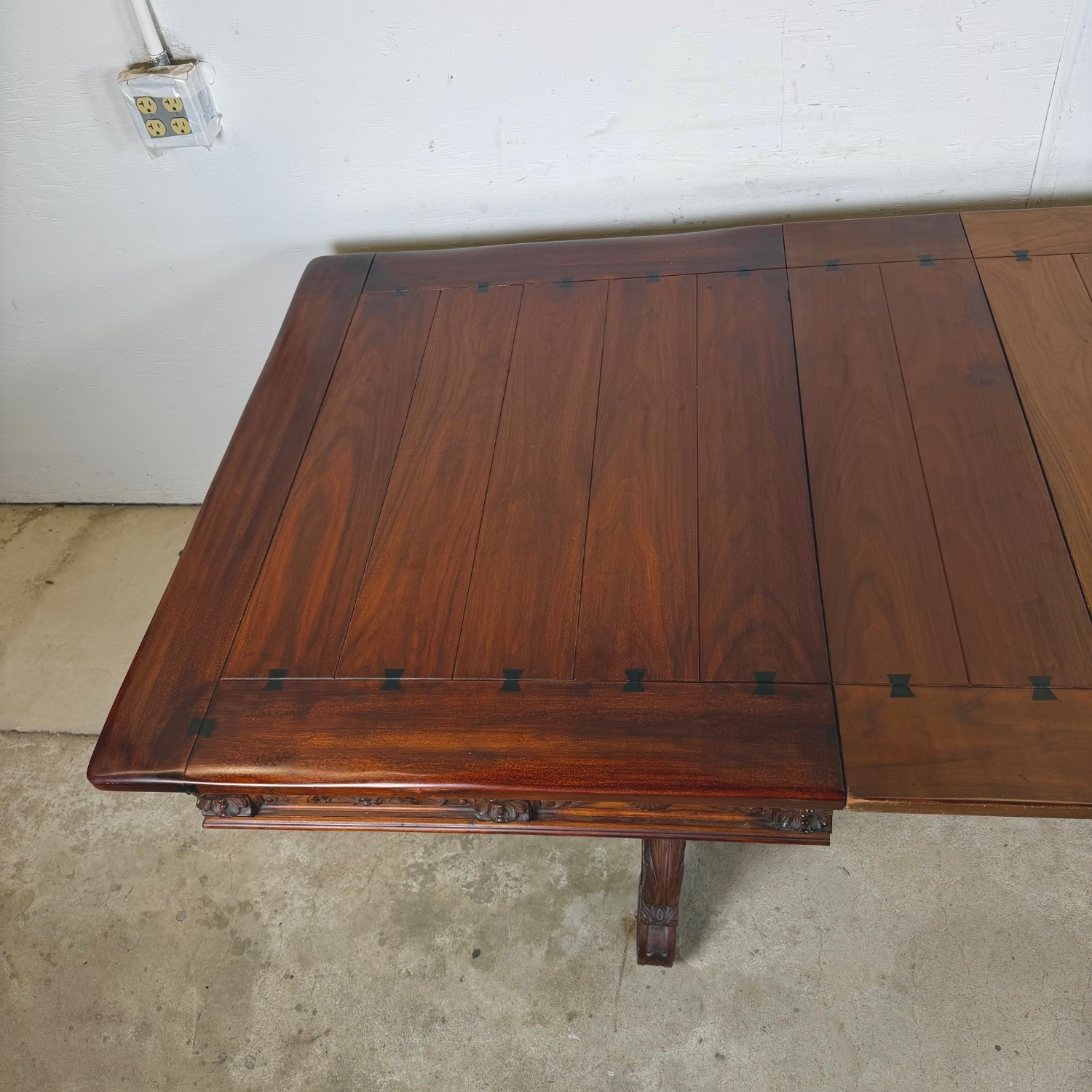 Spanish Revival Dining Table by Berkey & Gay - image-3