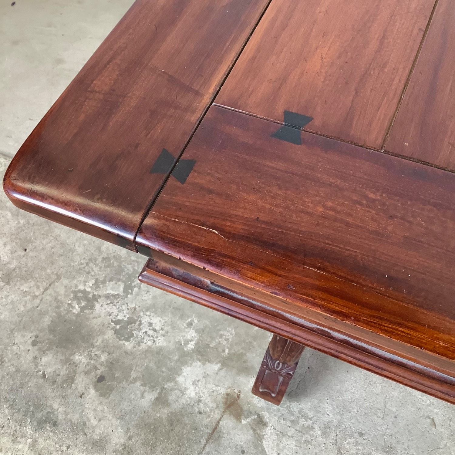 Spanish Revival Dining Table by Berkey & Gay - image-9