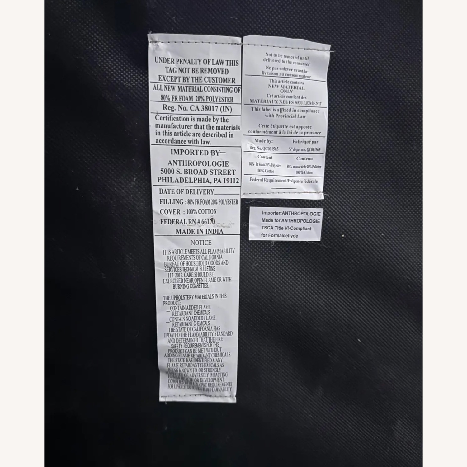 Anthropologie Boho Chic Sofa - image-5