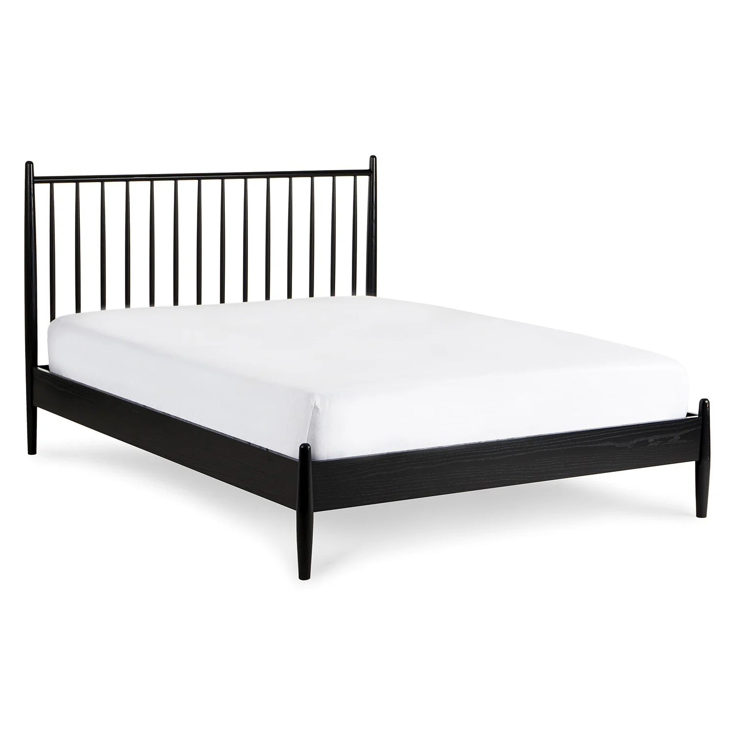 Article Lenia Black Wood Queen Bed - image-5