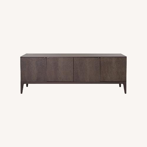 Used Light Gray Wood Sideboard for sale on AptDeco