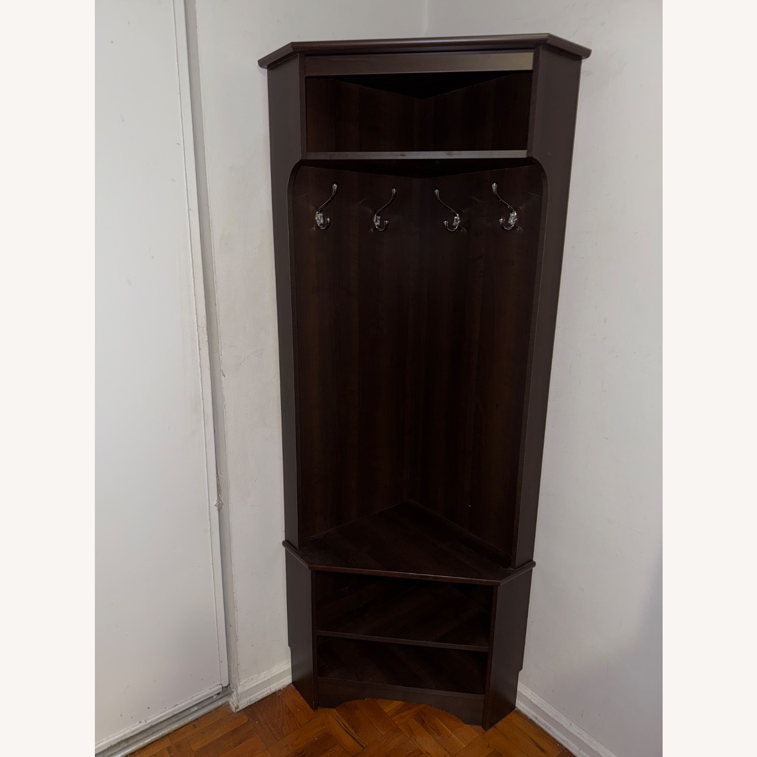 Amazon Dark Brown Bag Rack - image-2