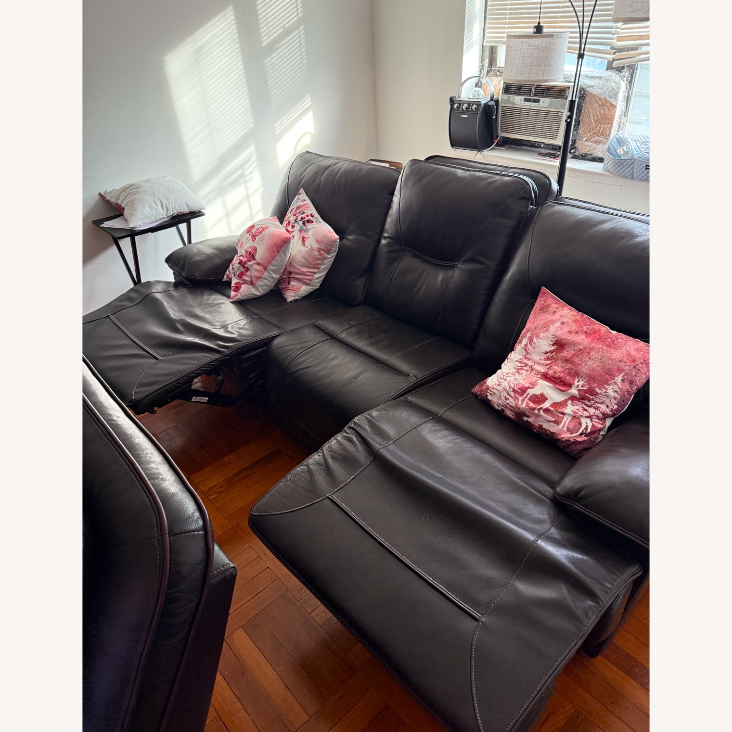 Marco Leather Power Reclining Sofa Set - image-4