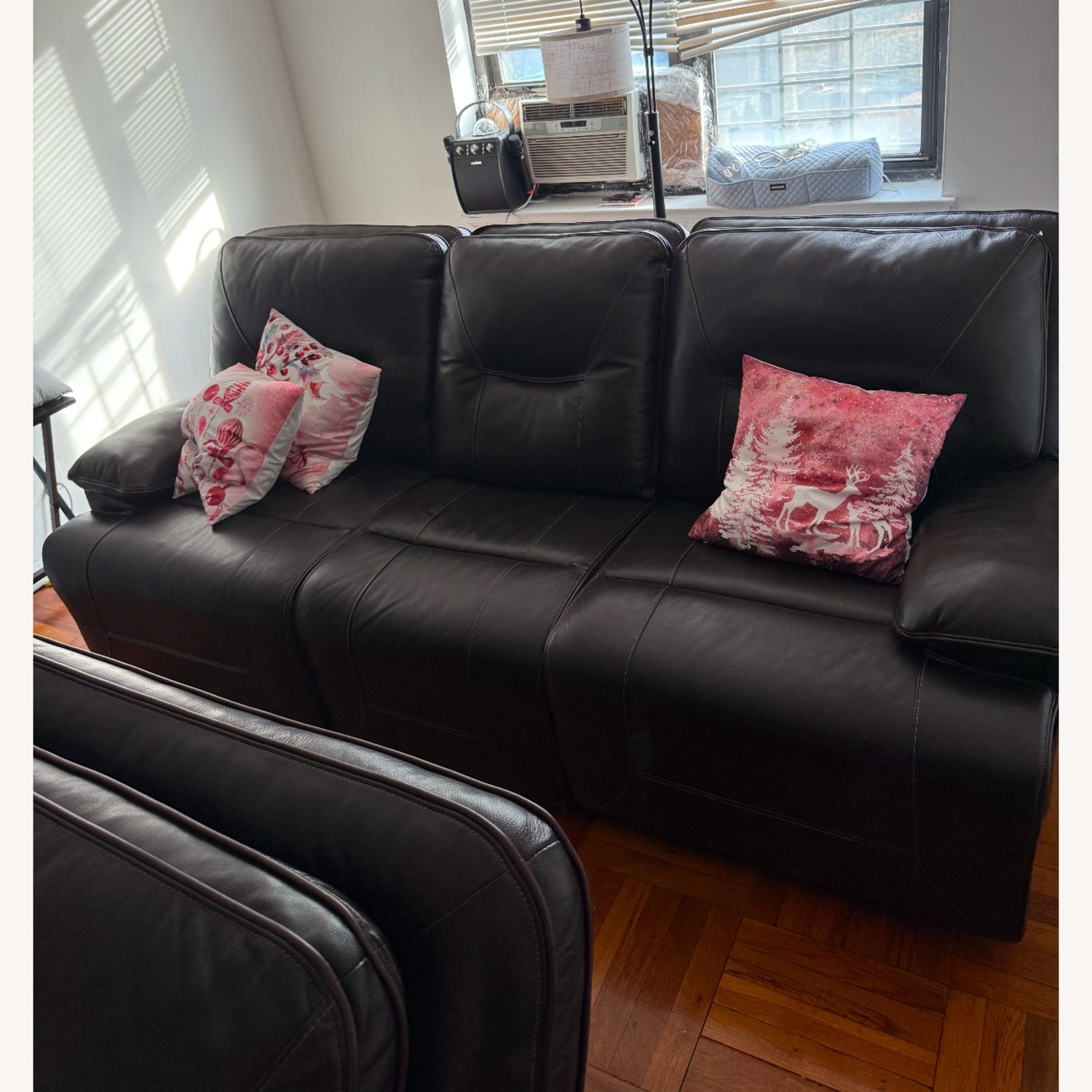 Marco Leather Power Reclining Sofa Set - image-3