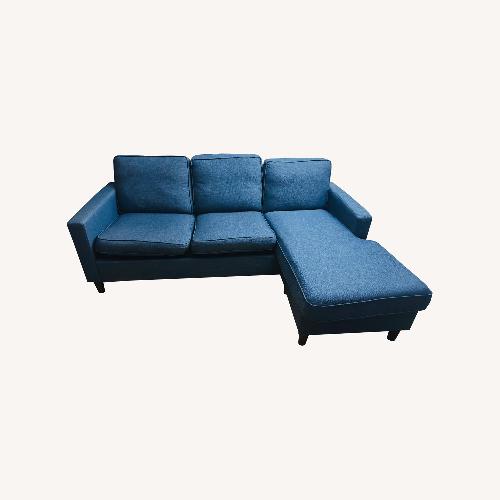 Used Blue Sofa for sale on AptDeco