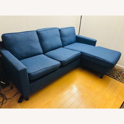 Used Blue Sofa for sale on AptDeco