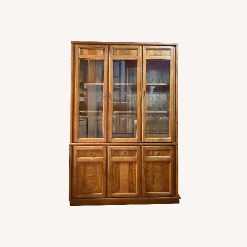 Used Solid Wood Kitchen Cabinet for sale on AptDeco