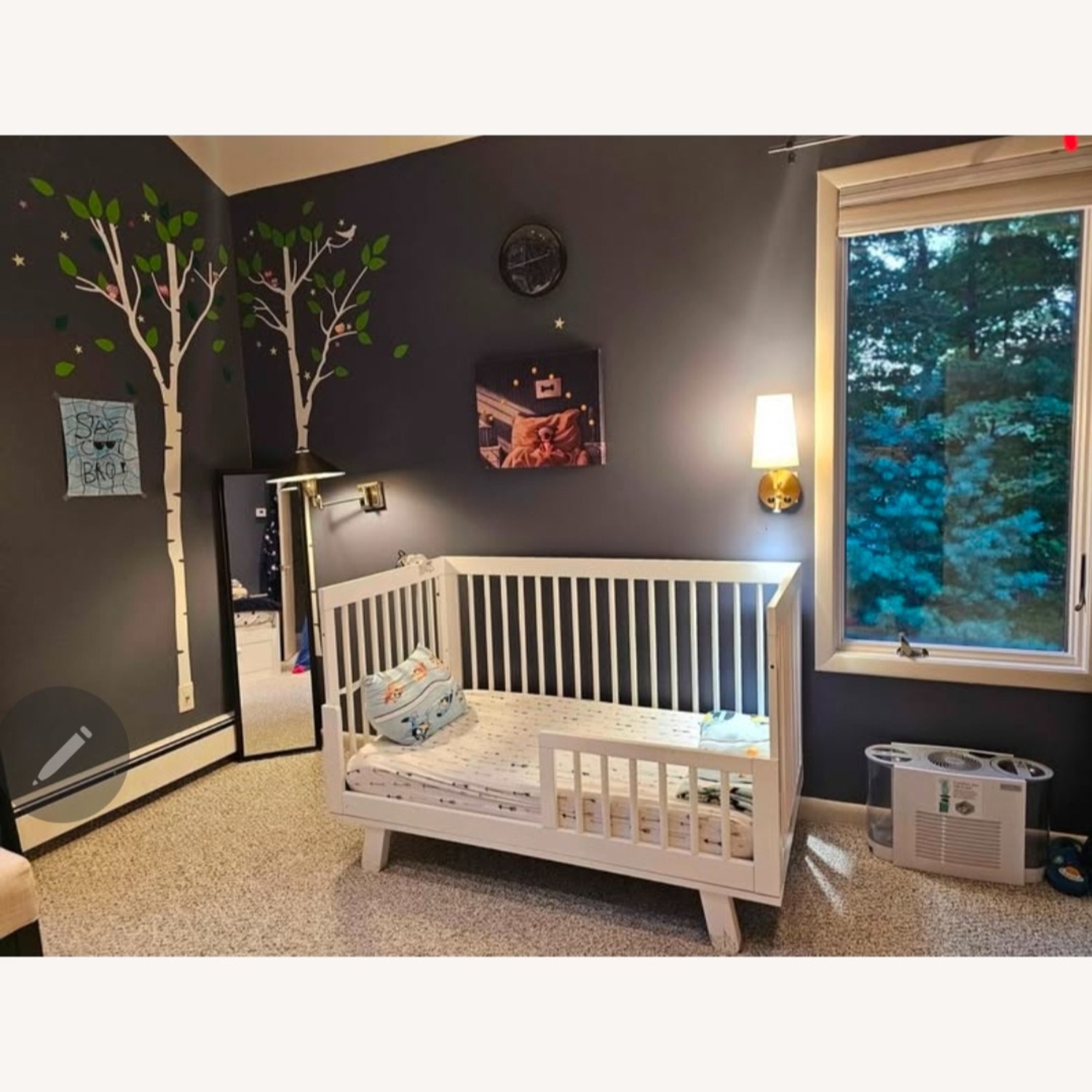 West Elm Babyletto Hudson 3-in-1 Convertible Crib - image-1