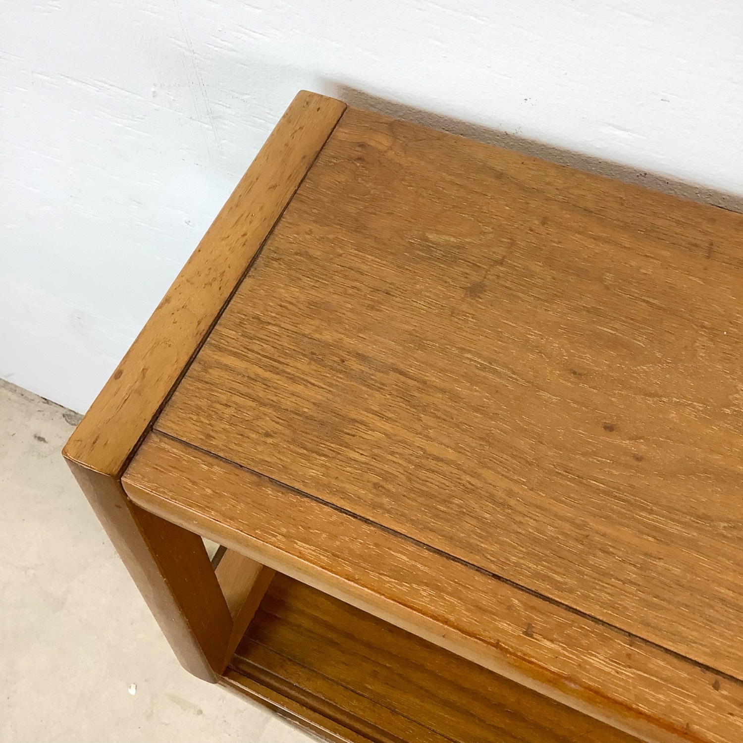 Mid-Century Full-Size Headboard With Storage - image-5