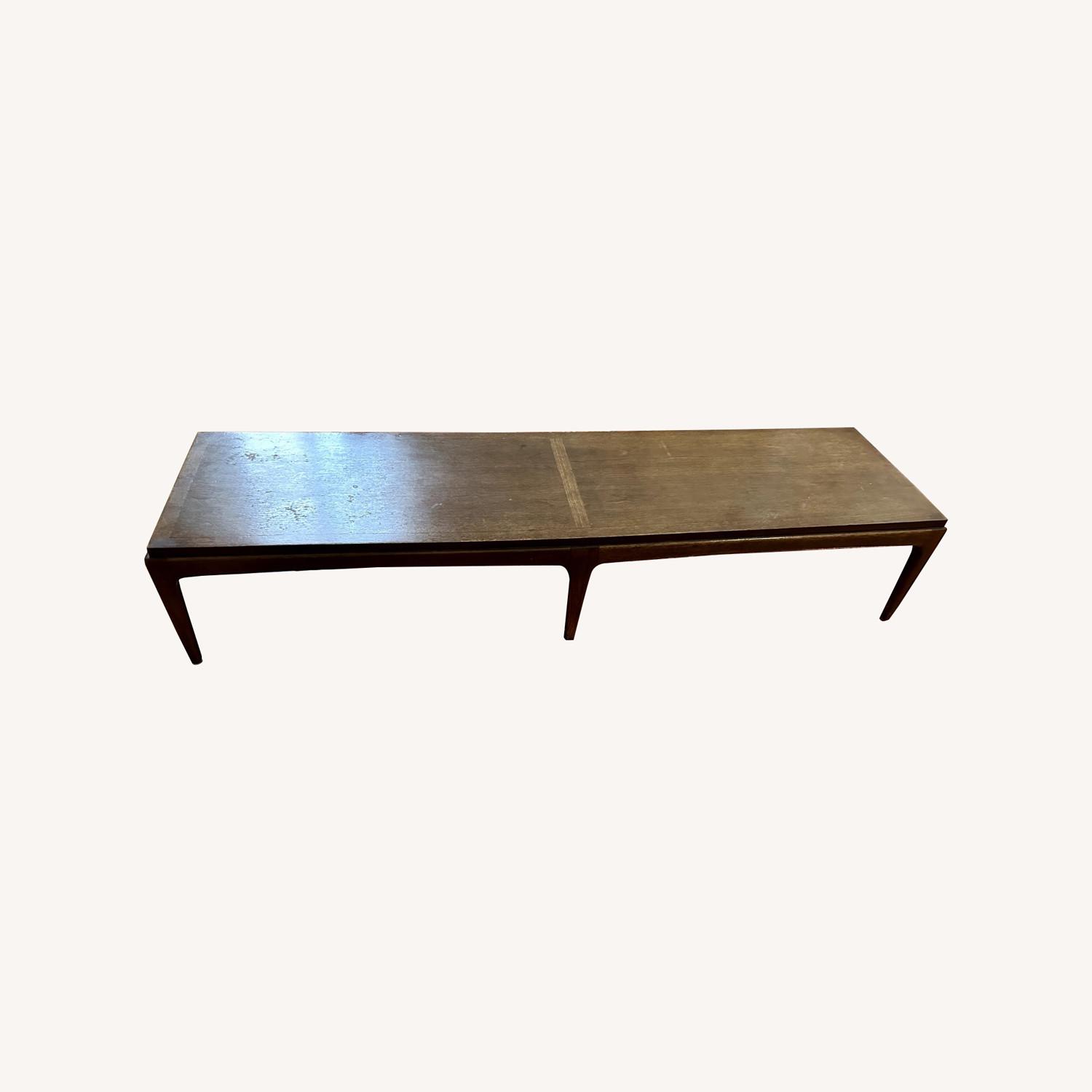 Lane Furniture Mid-Century Dark Brown Coffee Table - image-0
