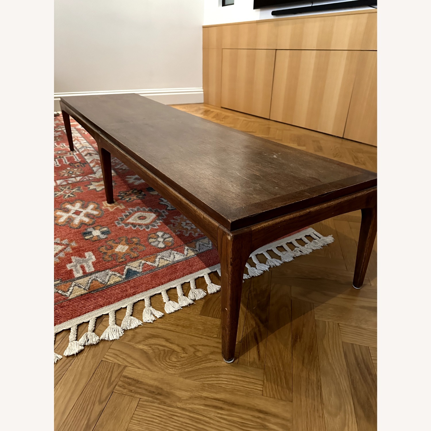 Lane Furniture Mid-Century Dark Brown Coffee Table - image-2