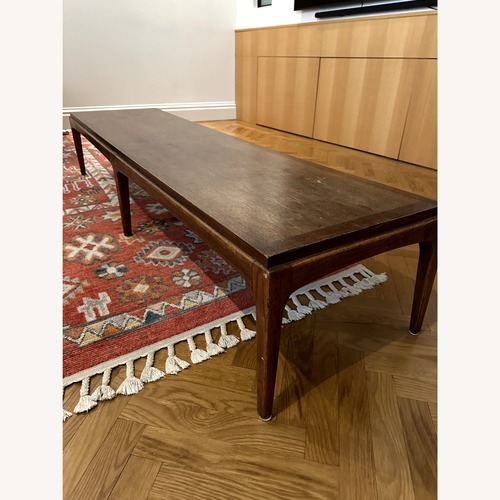 Used Lane Furniture Mid-Century Dark Brown Coffee Table for sale on AptDeco