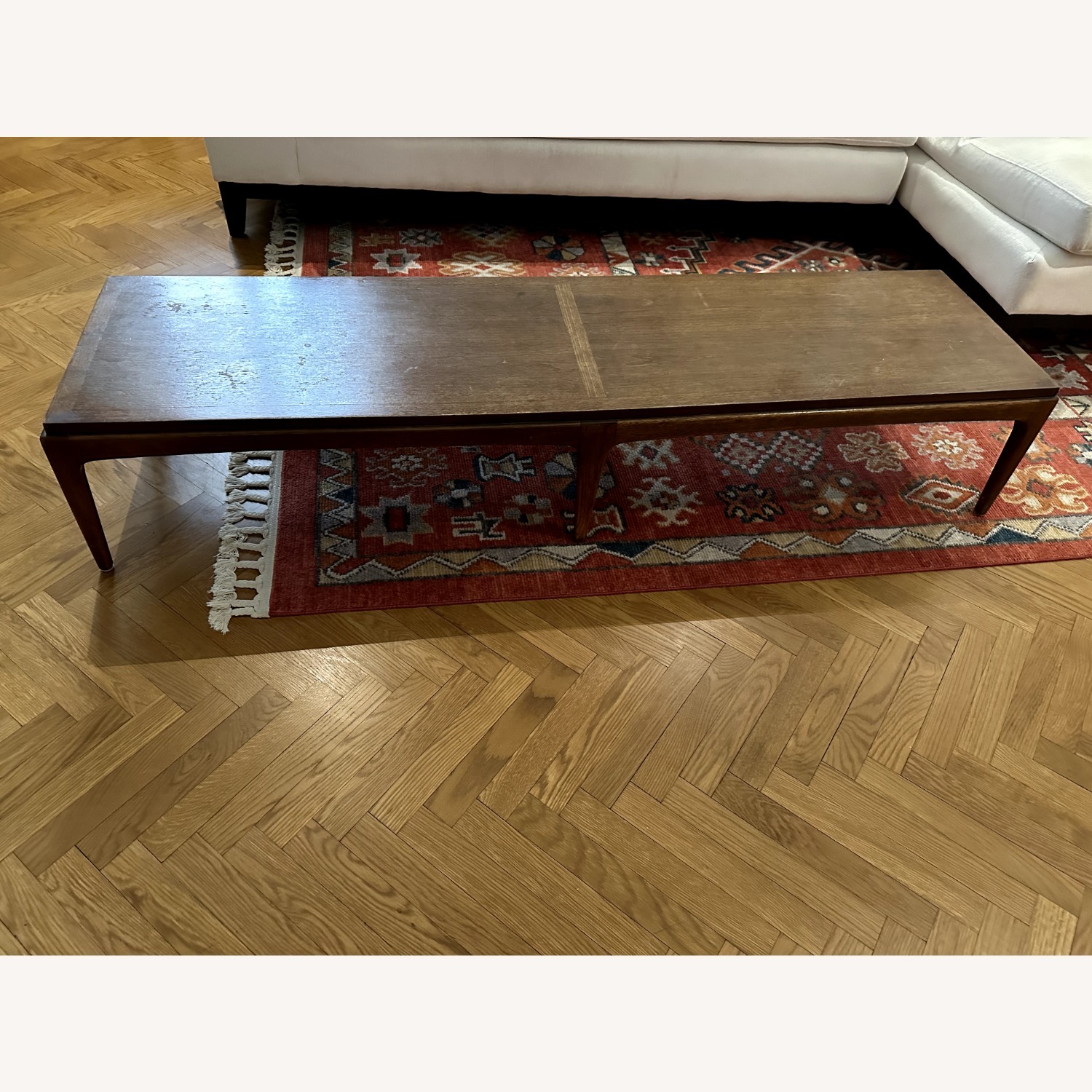 Lane Furniture Mid-Century Dark Brown Coffee Table - image-1