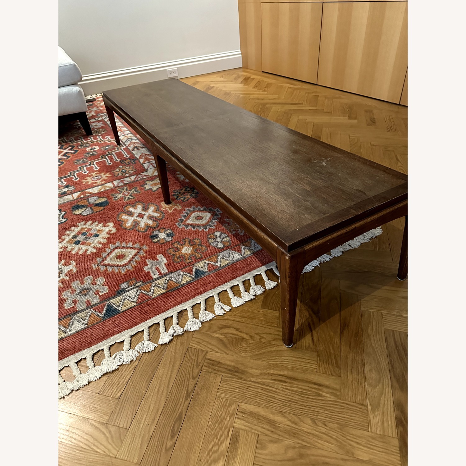 Lane Furniture Mid-Century Dark Brown Coffee Table - image-6