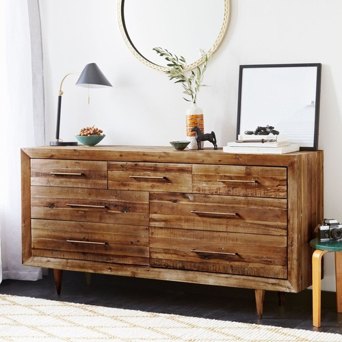 Used West Elm Alexa Natural Wood Dresser for sale on AptDeco