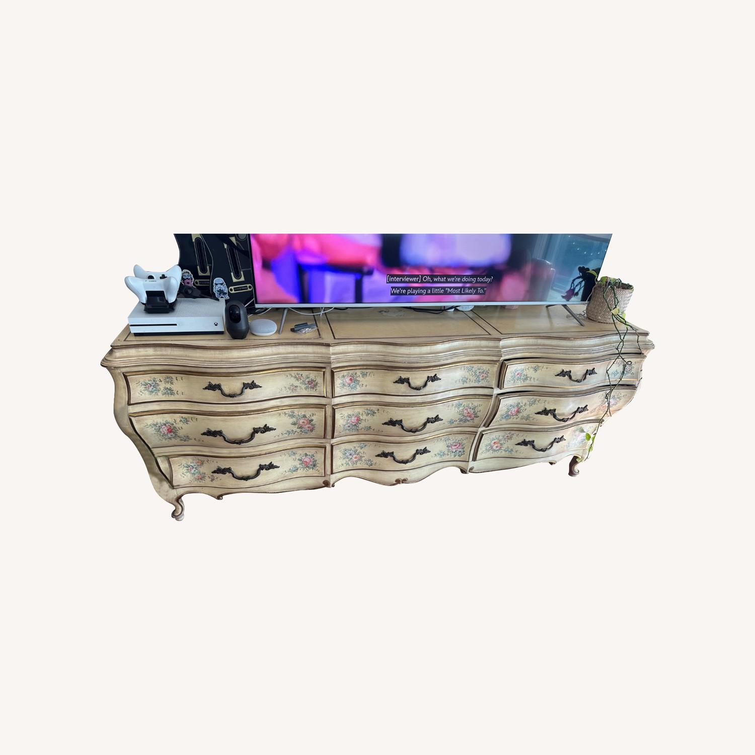 Yellow Wood Armoire - image-0