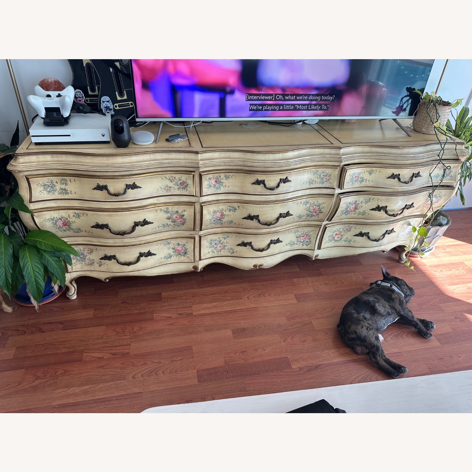 Yellow Wood Armoire - image-2