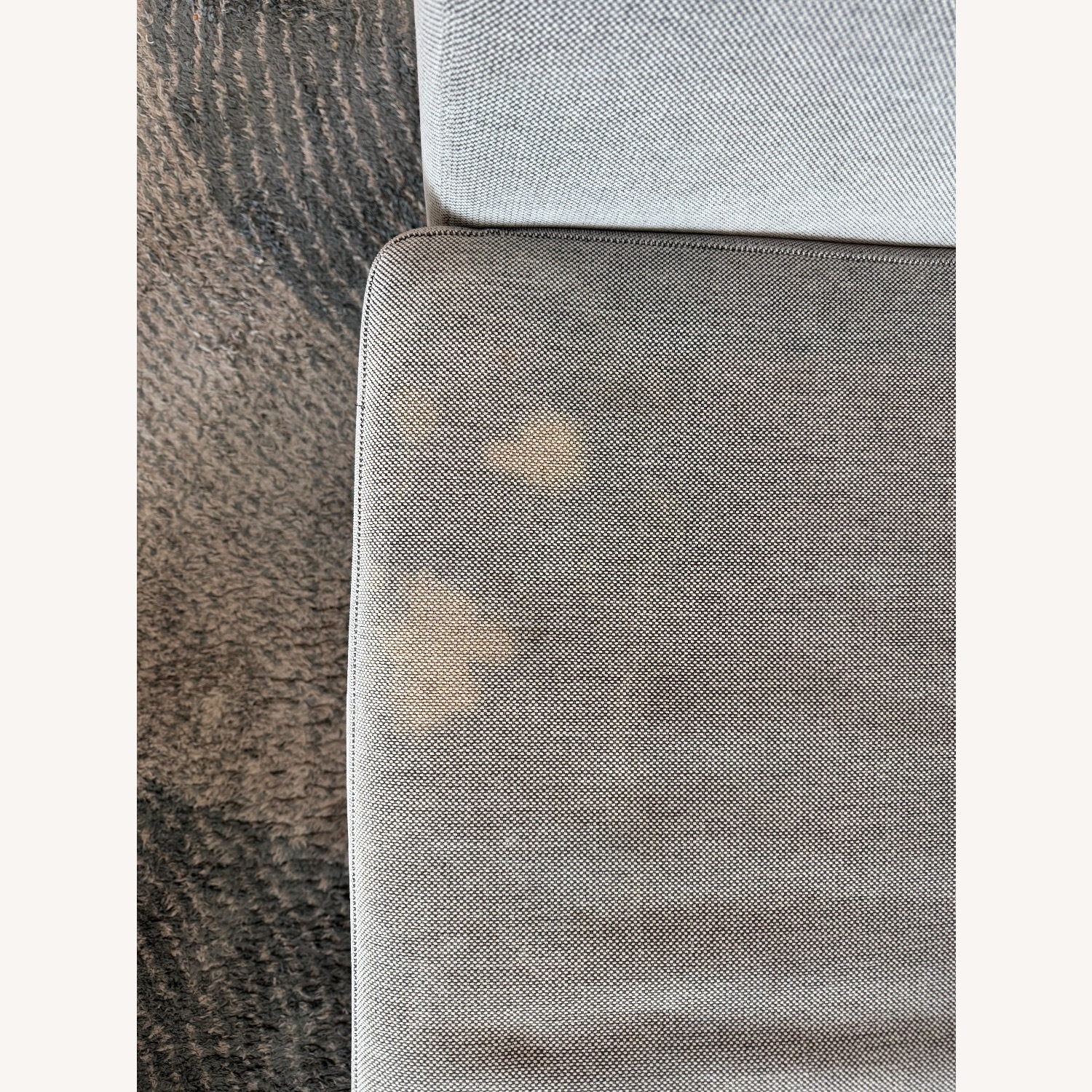 IKEA SLATORP Sofa with Chaise, Hakebo Dark Gray - image-4