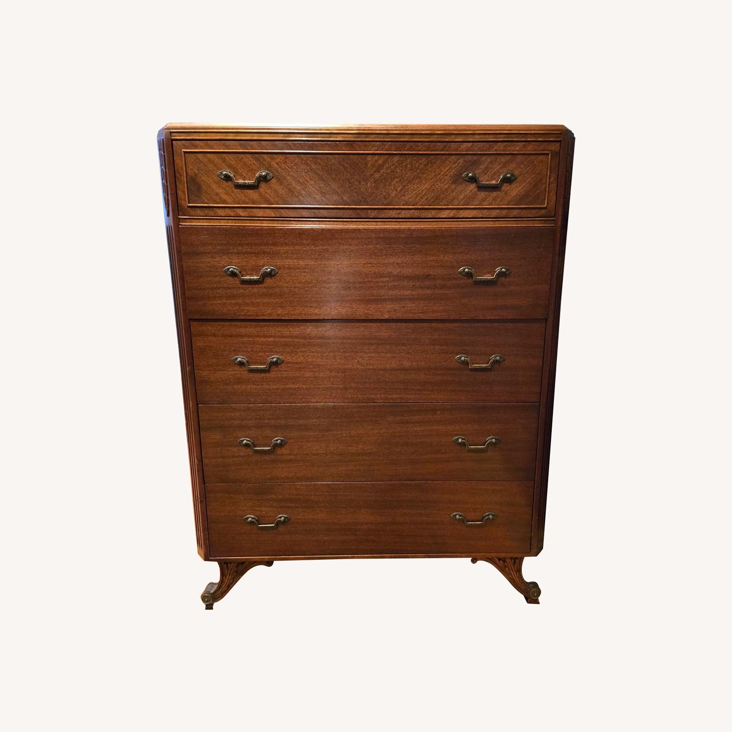 Light Brown Wood Dresser - image-0