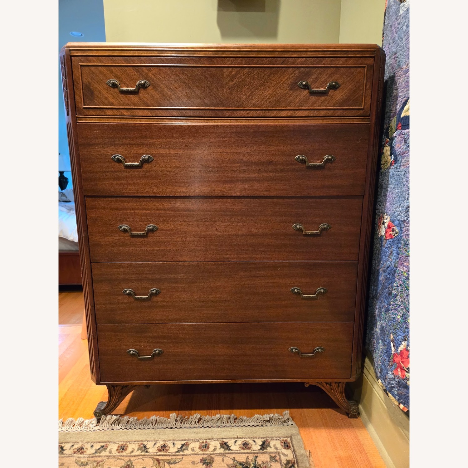 Light Brown Wood Dresser - image-3