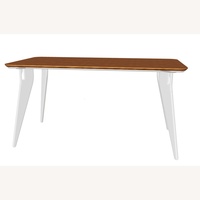 Hoek Home Dark Brown Wood Dining Table