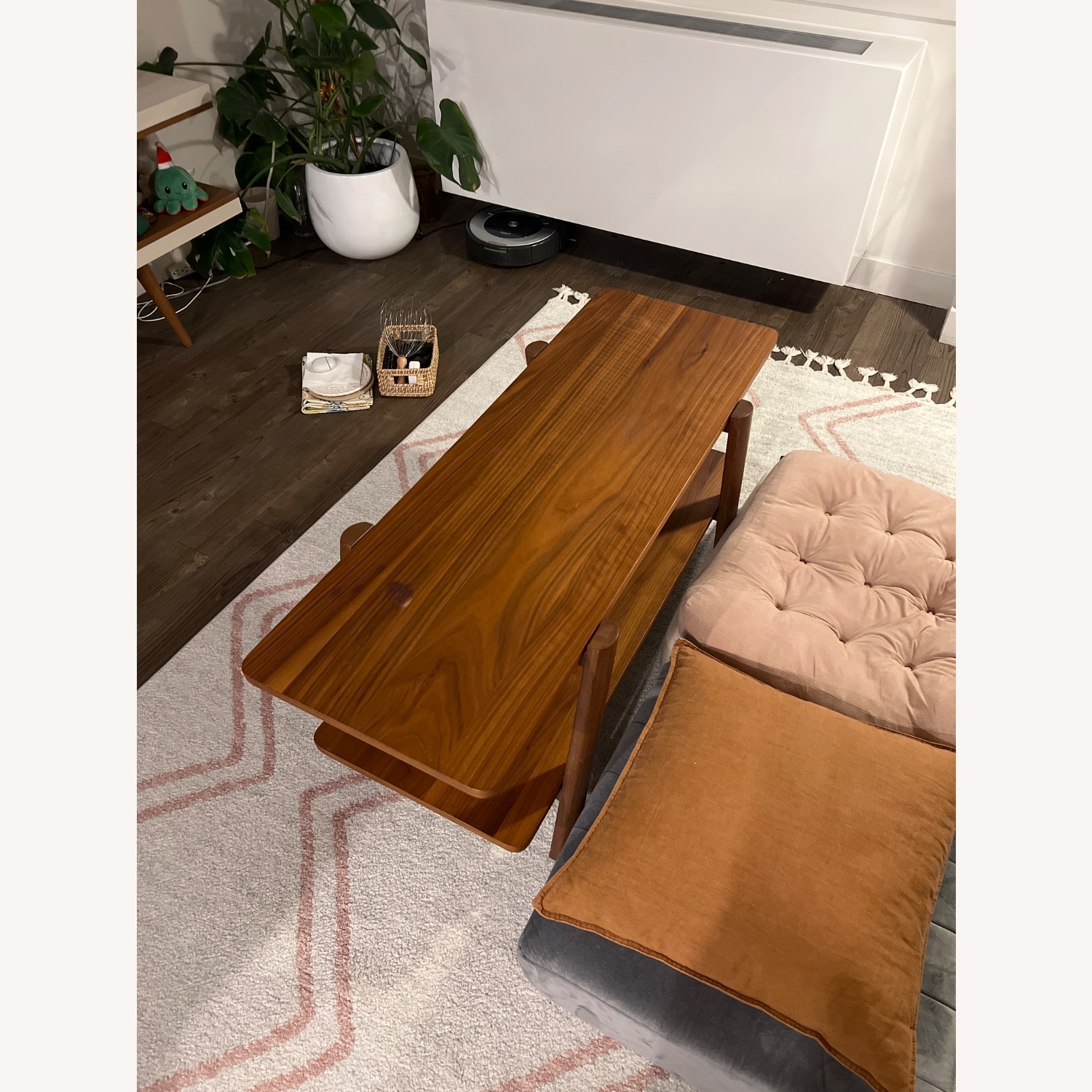 West Elm Calgary 44" Coffee Table, Cool Walnut - image-4