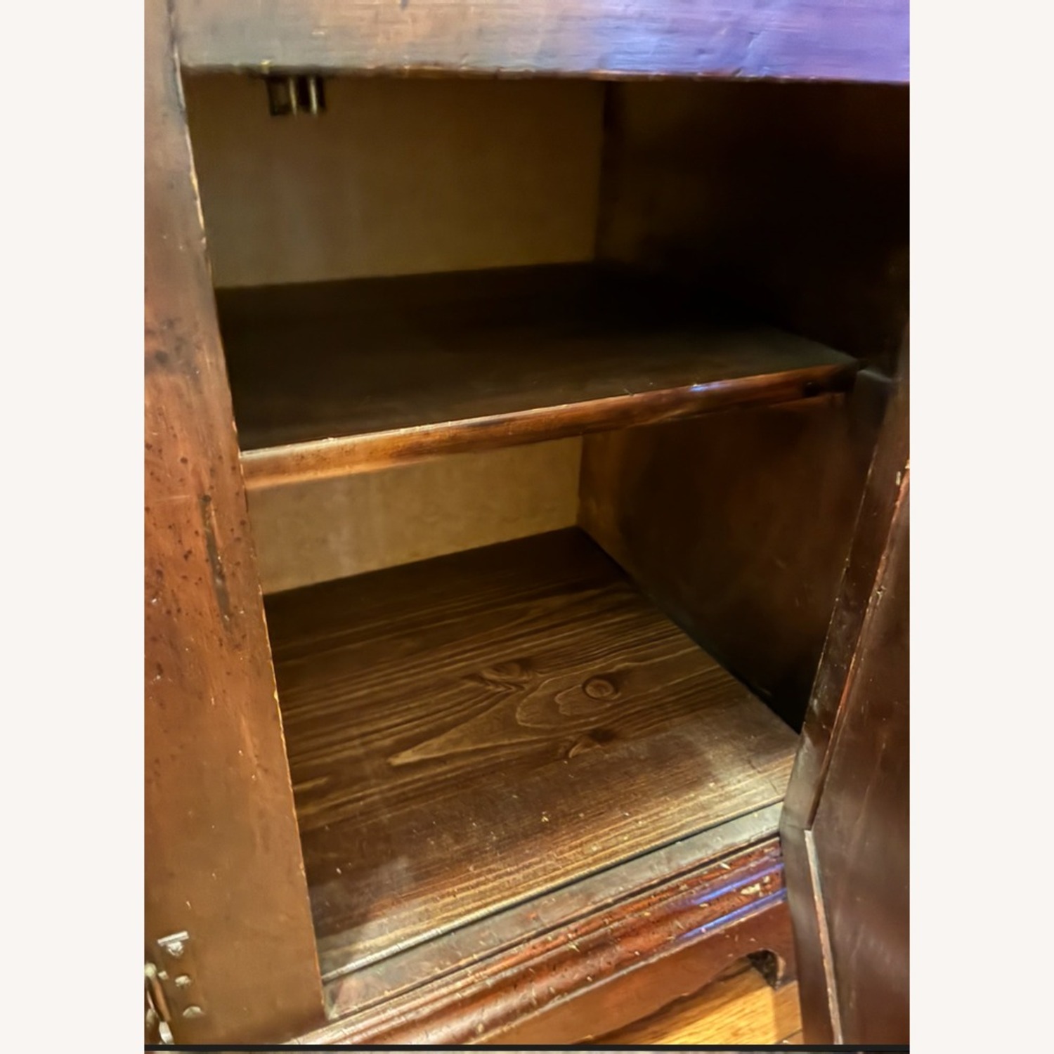 Vintage/Antique China Cabinet with Hutch/Bookshelf - image-12