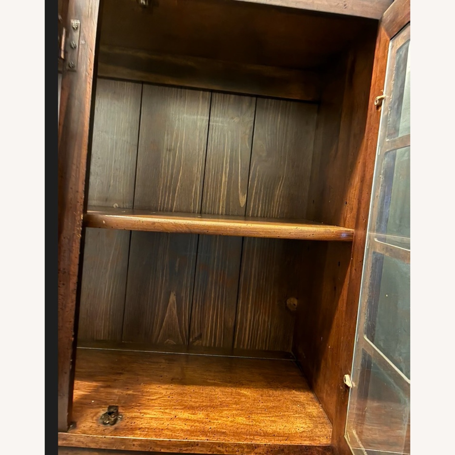 Vintage/Antique China Cabinet with Hutch/Bookshelf - image-3