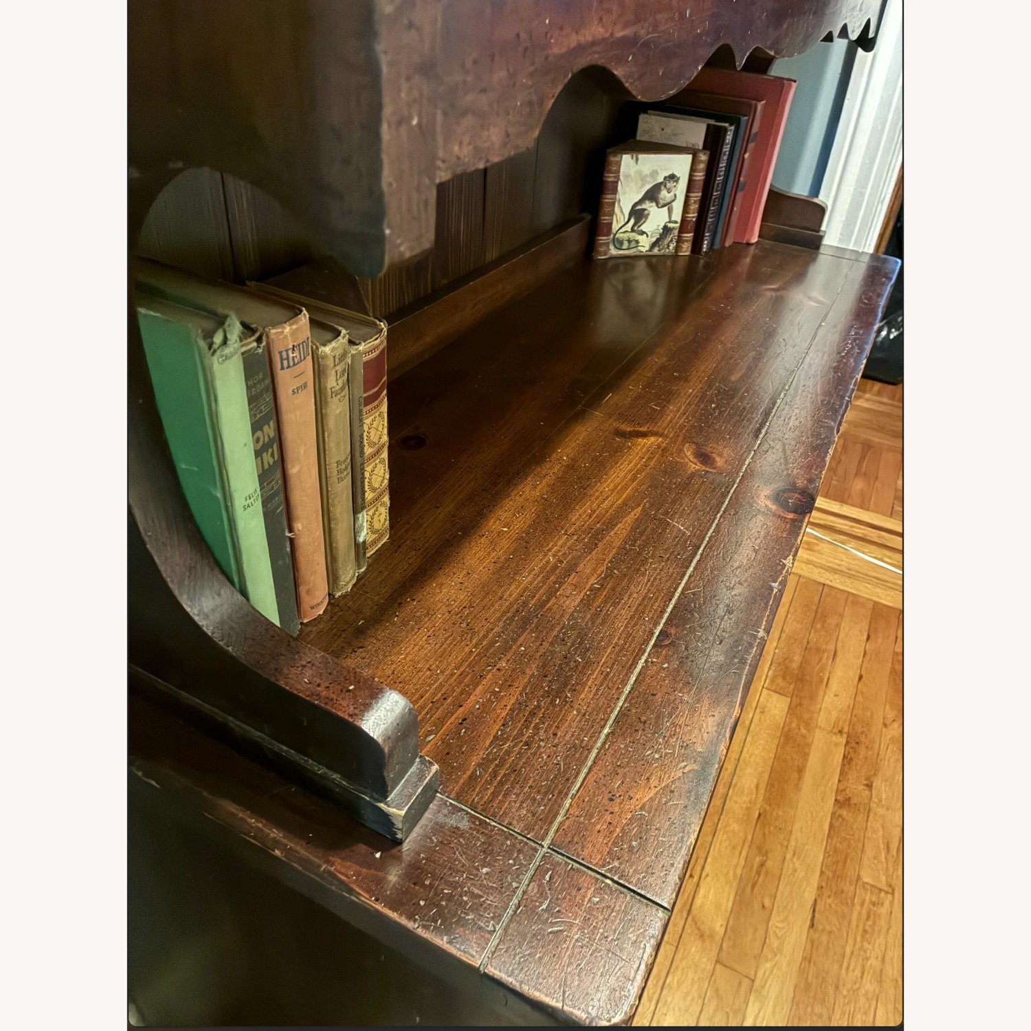 Vintage/Antique China Cabinet with Hutch/Bookshelf - image-4