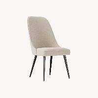West Elm Mid Century Modern High Back Dining Chair