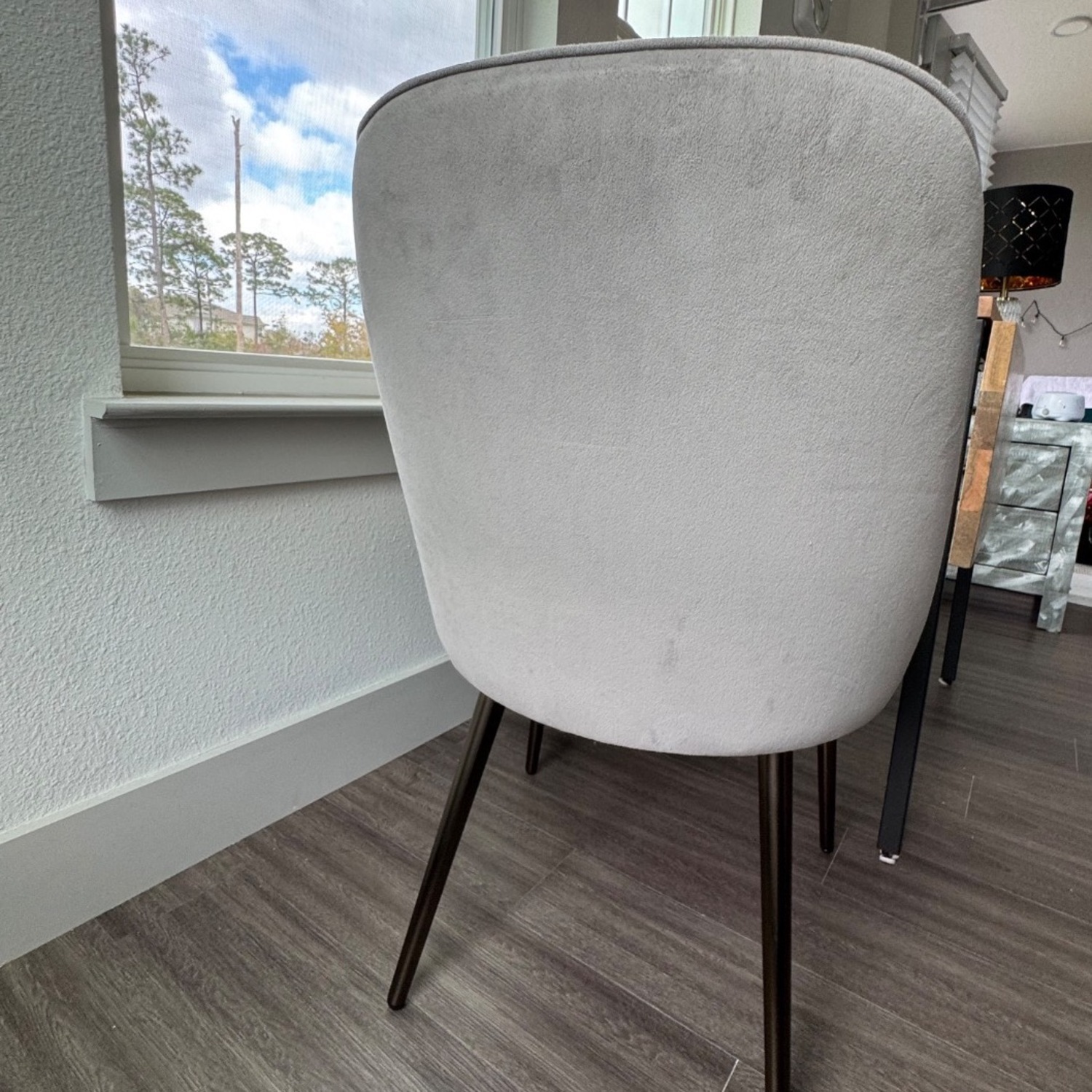 West Elm Mid Century Modern High Back Dining Chair  - image-2