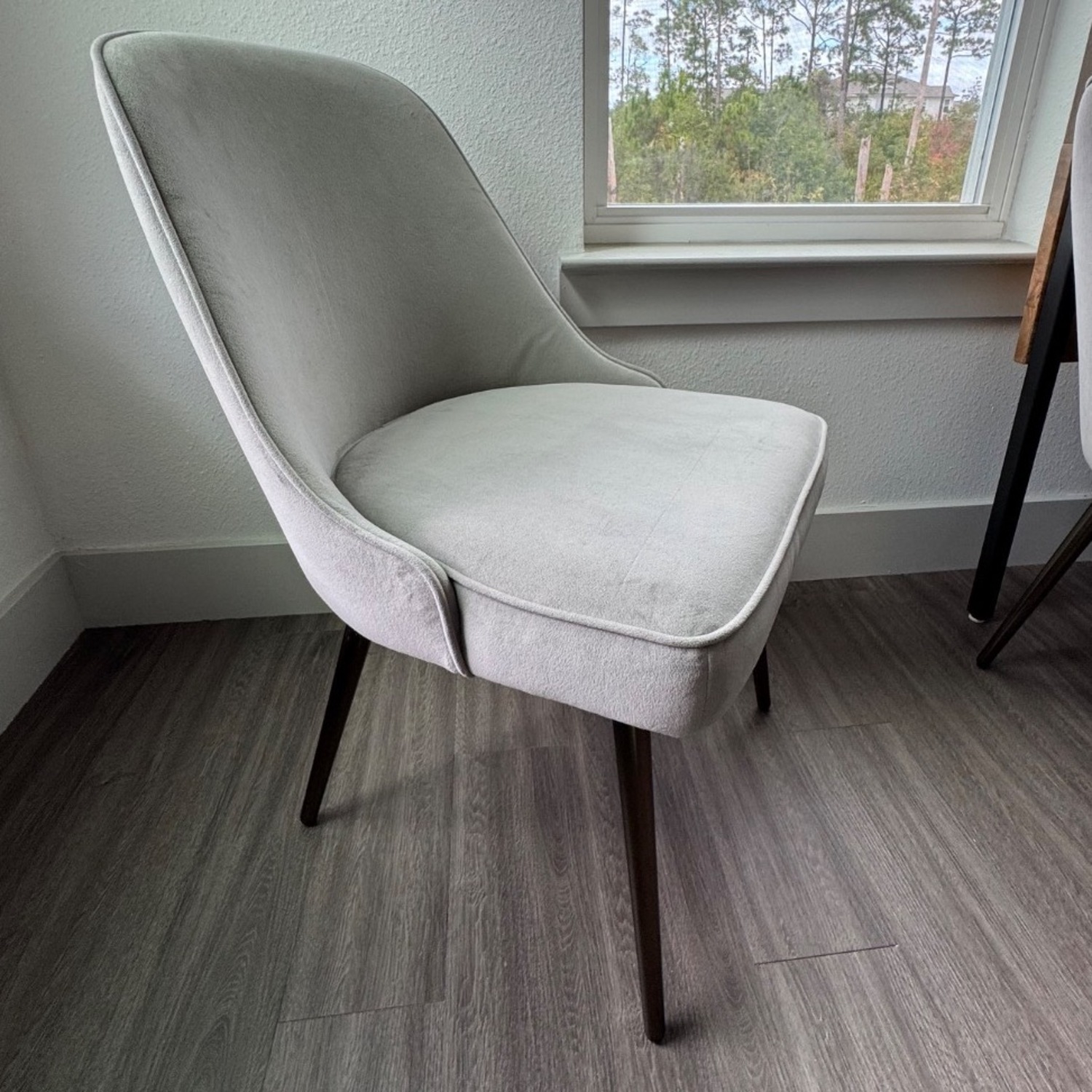 West Elm Mid Century Modern High Back Dining Chair  - image-4