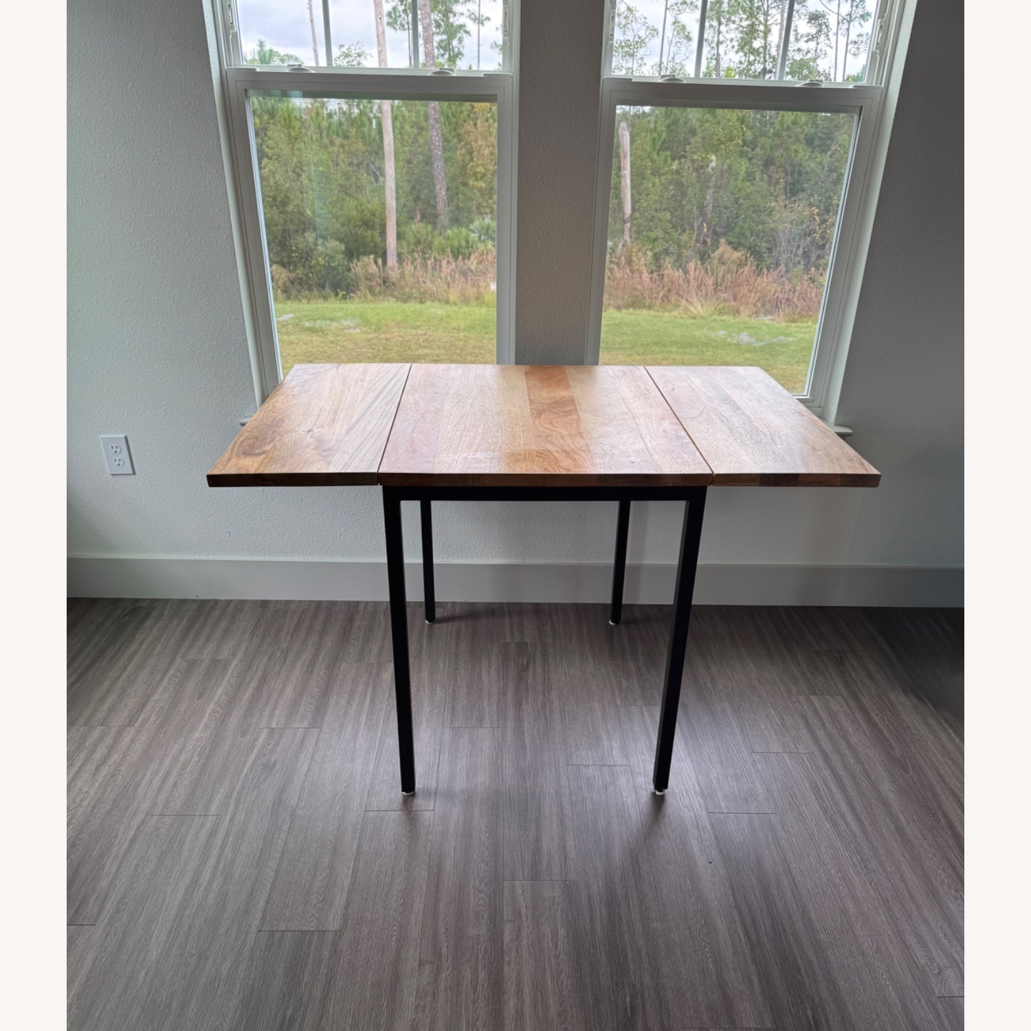 West Elm Box Frame Extendable Table 24” -48” - image-6