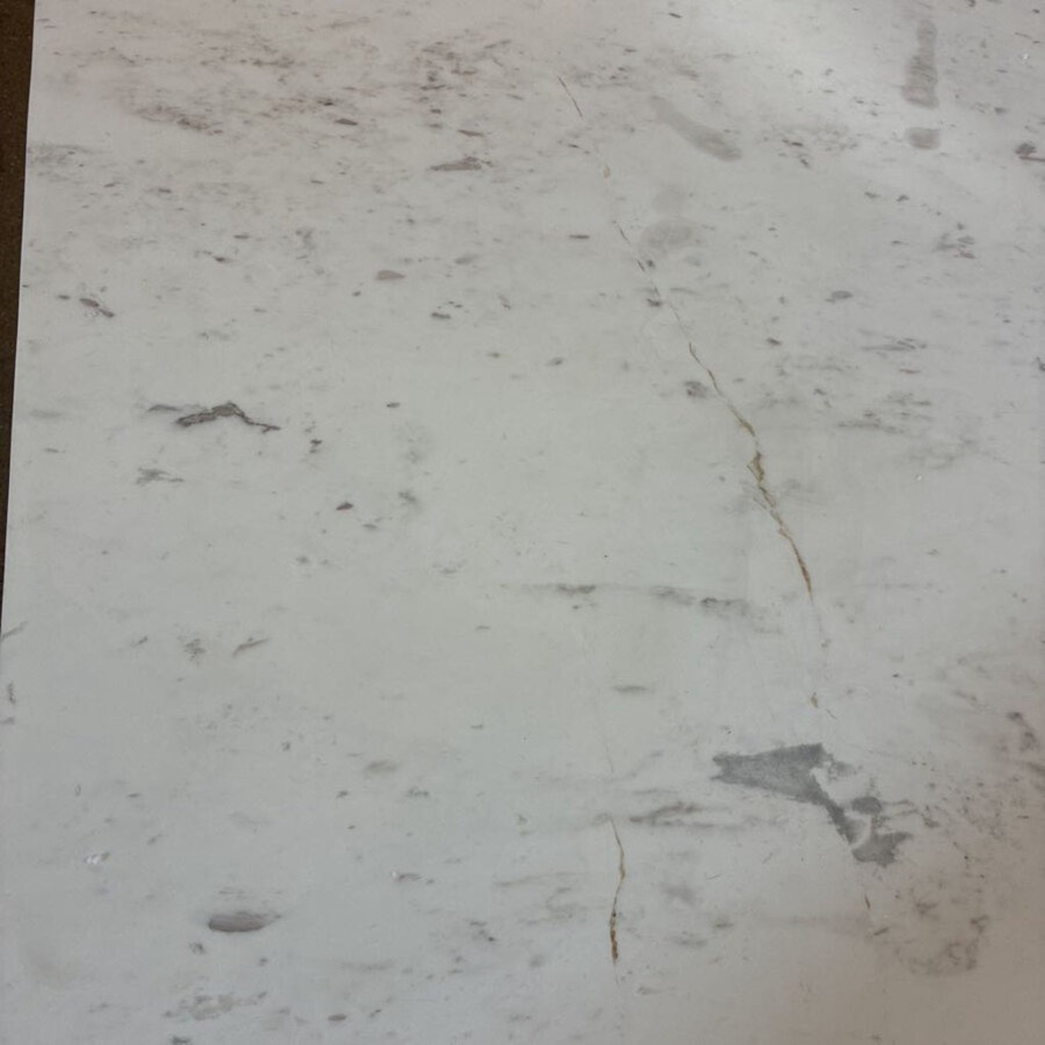 Pamina Marble & Brass Coffee Table - image-5