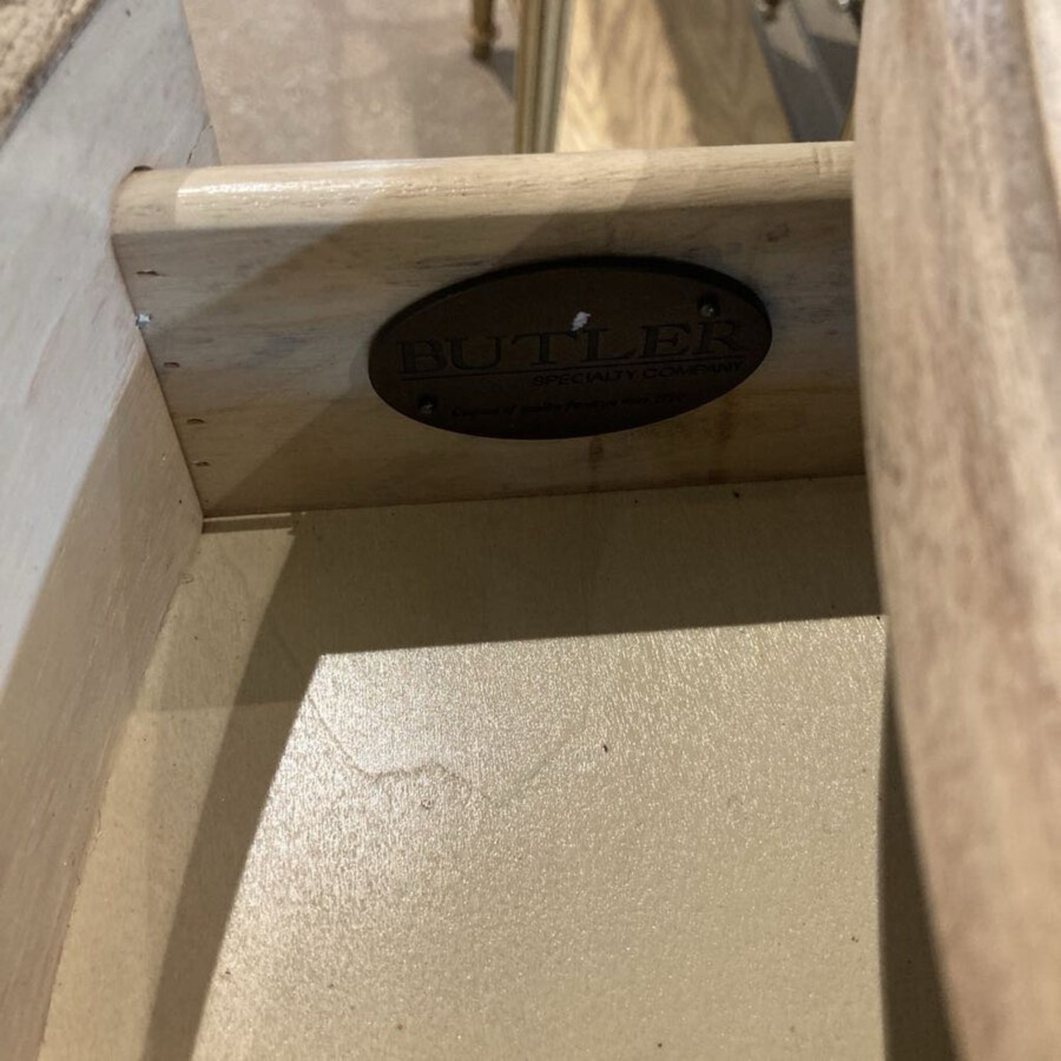 Skilling Driftwood Demilune Console Table - image-8