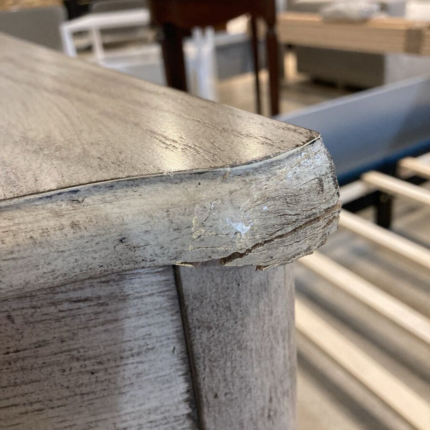 Skilling Driftwood Demilune Console Table - image-6