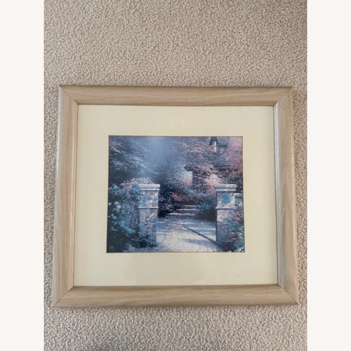 Used Framed Wall Art - Garden View for sale on AptDeco