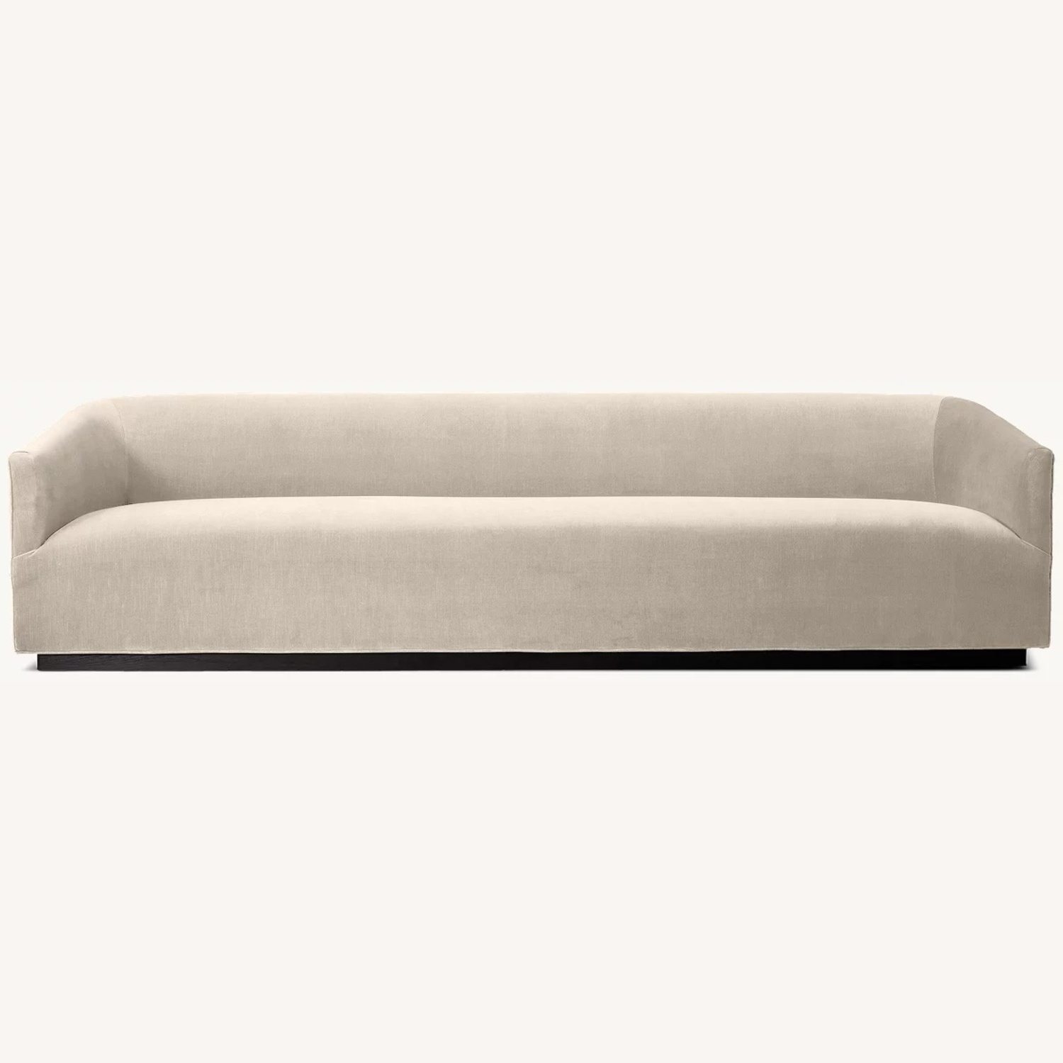  1950s Italian Shelter Arm Sofa - image-0
