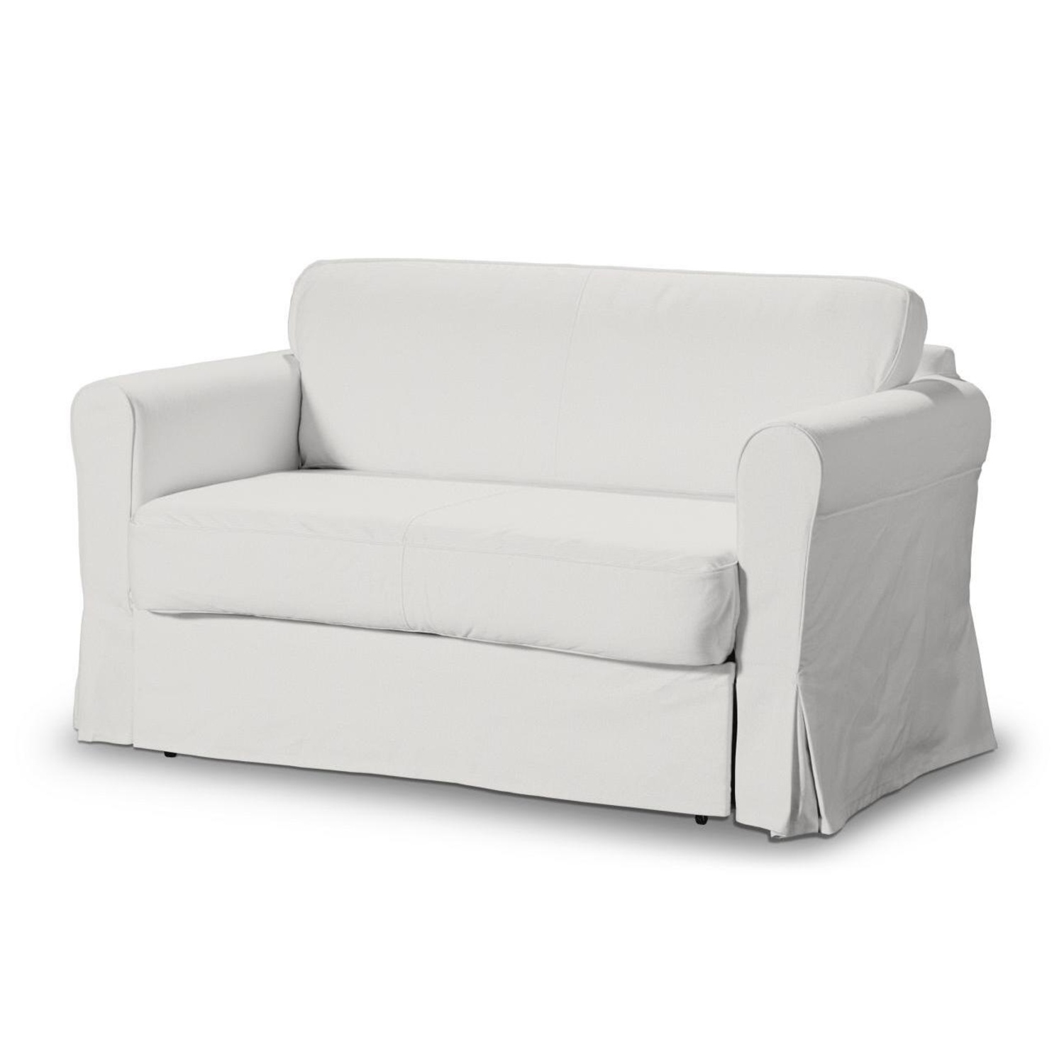 IKEA Hagalund White Fabric Sleeper Sofa - image-4